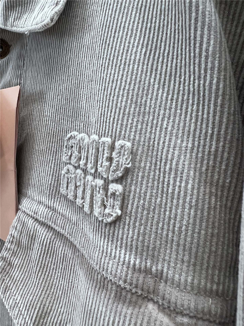 M1um1u corduroy jacket