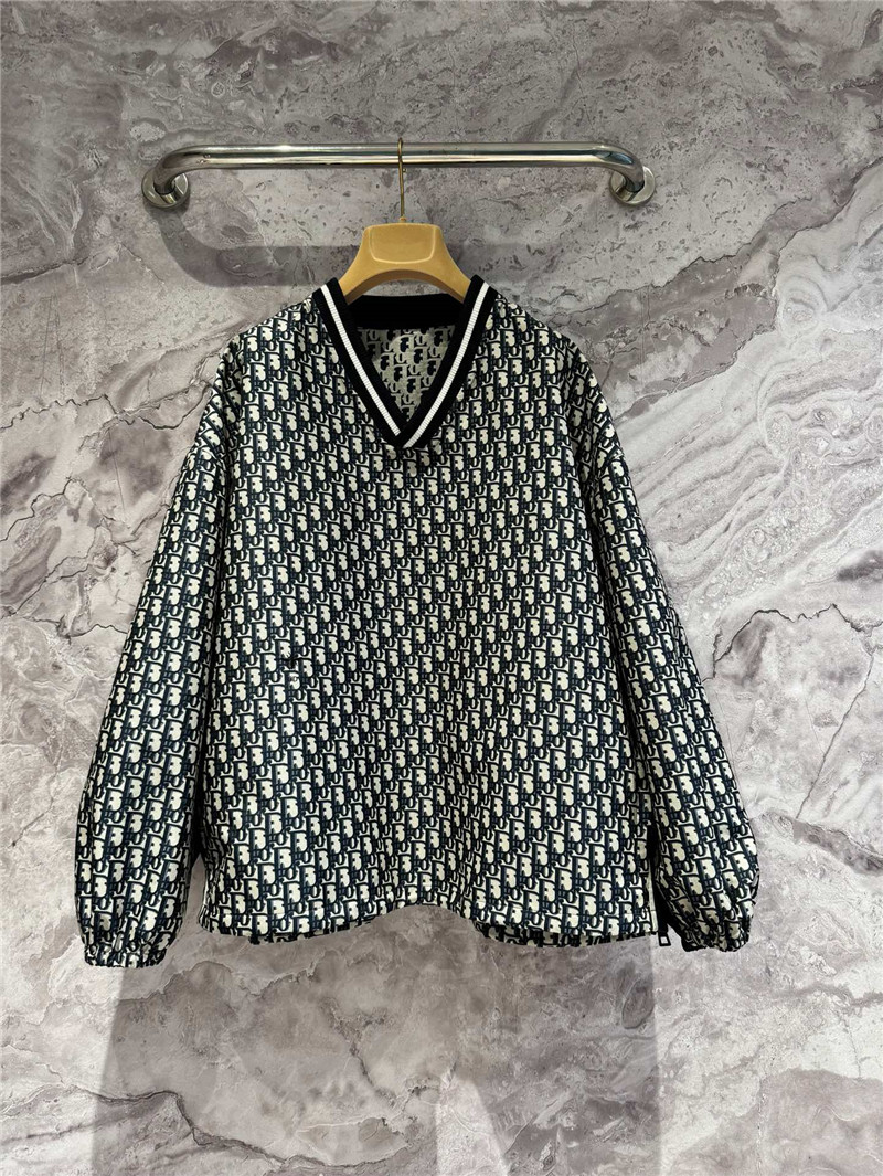 D10r monogram pullover jacket