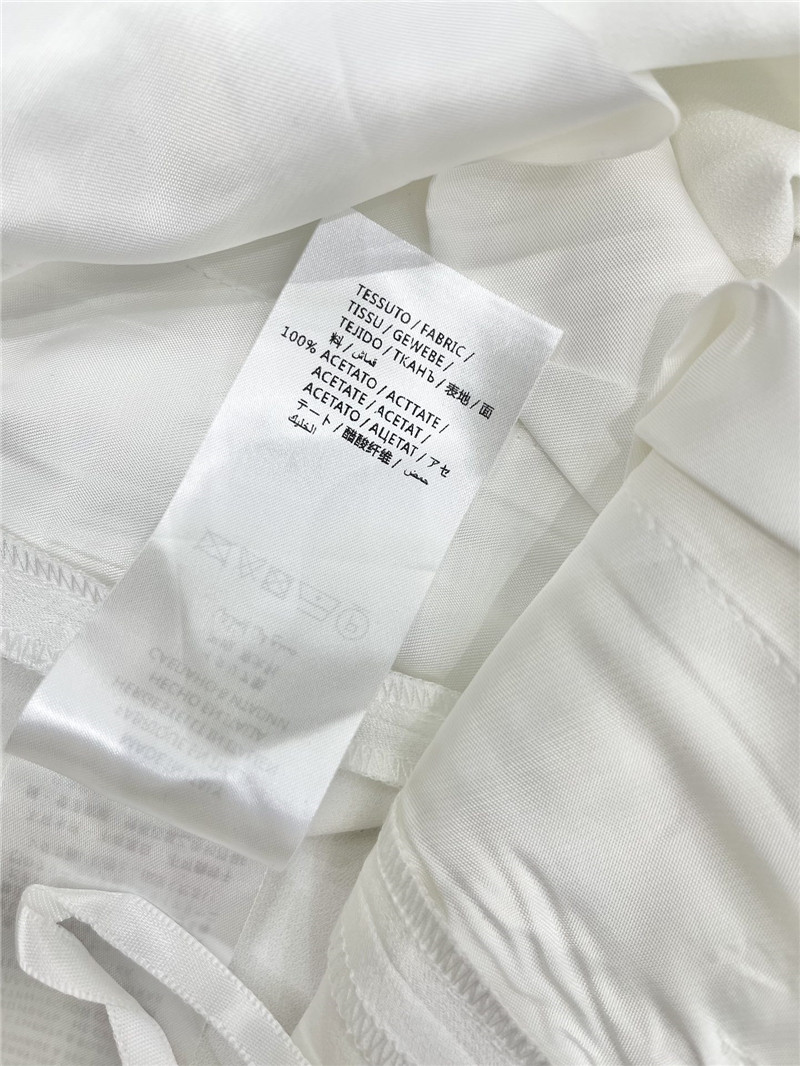 Ch**el high waist chiffon flared trousers