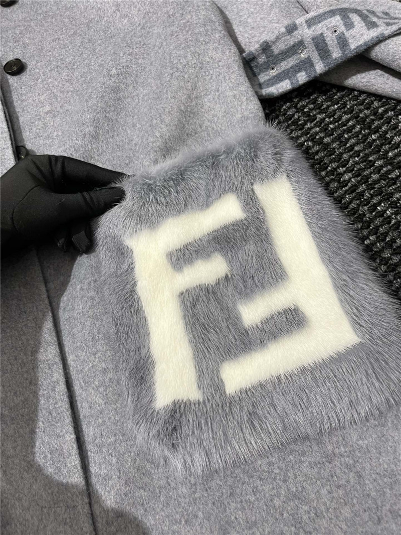 F**di cashmere coat