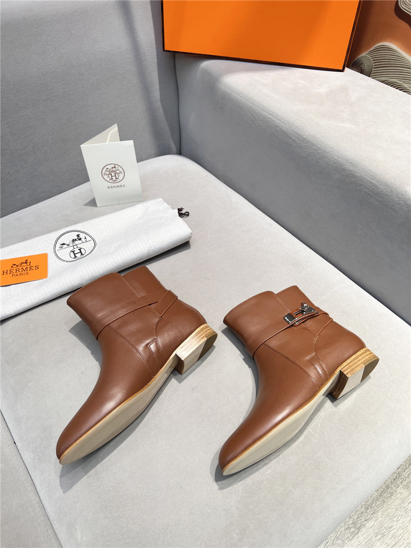 H**me5 neo brown women’s ankle boots