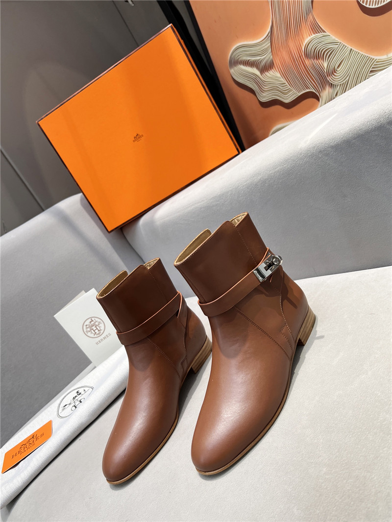 H**me5 neo brown women’s ankle boots
