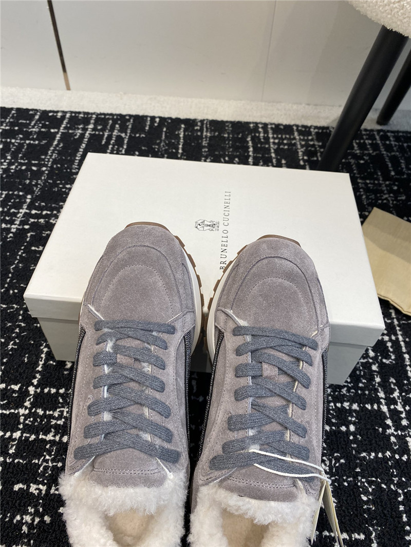 BC Monili Beads Suede Sneakers for Women