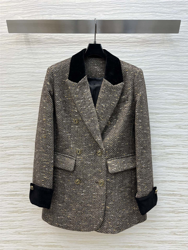 Gvc*1 herringbone jacket