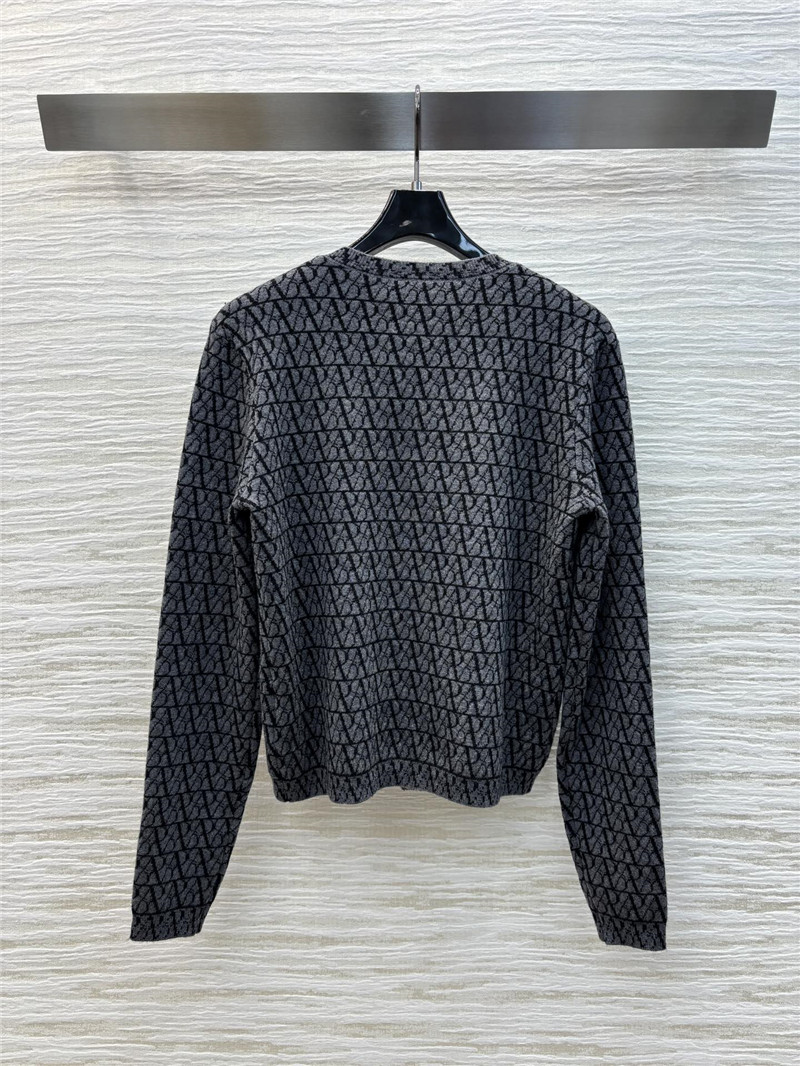 Va1e*ntin0 jacquard knit cardigan