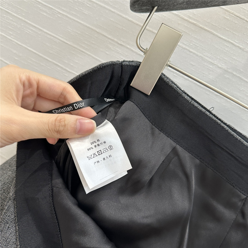 D10r metal buttoned skirt