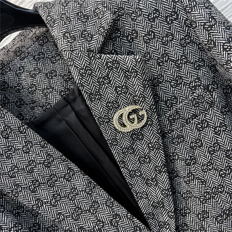 Gvc*1 lapel suit jacket
