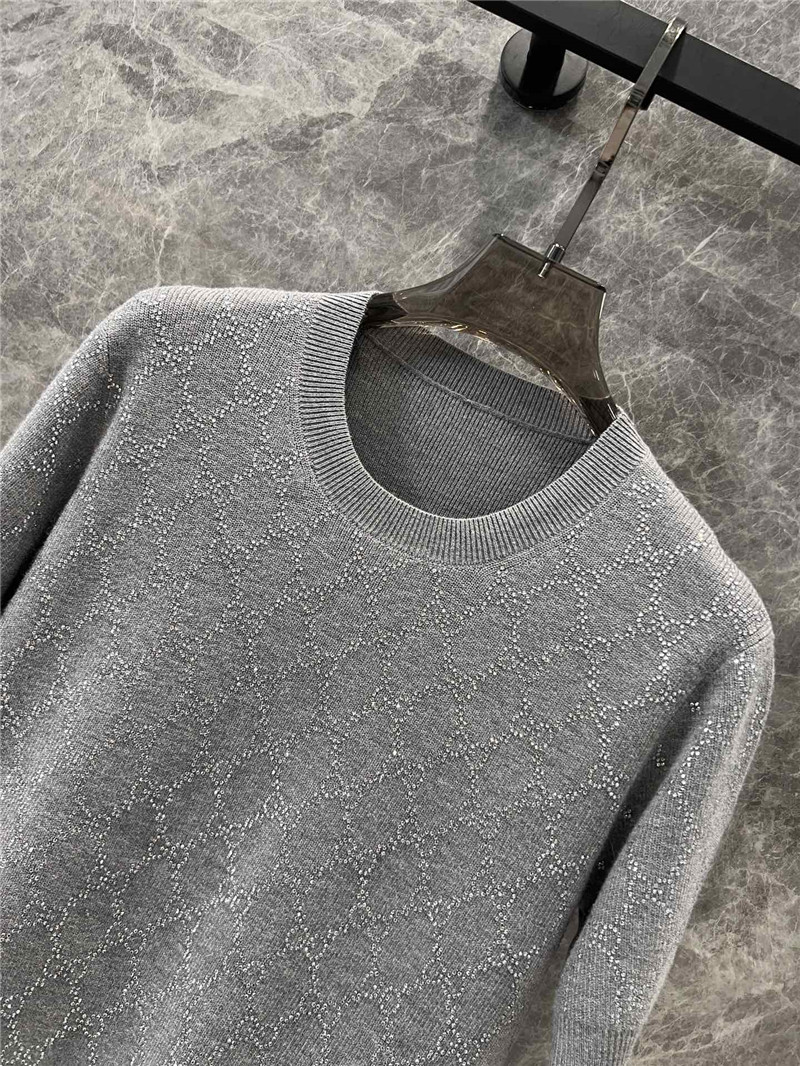 Gvc*1 gg rhinestone jumper grey