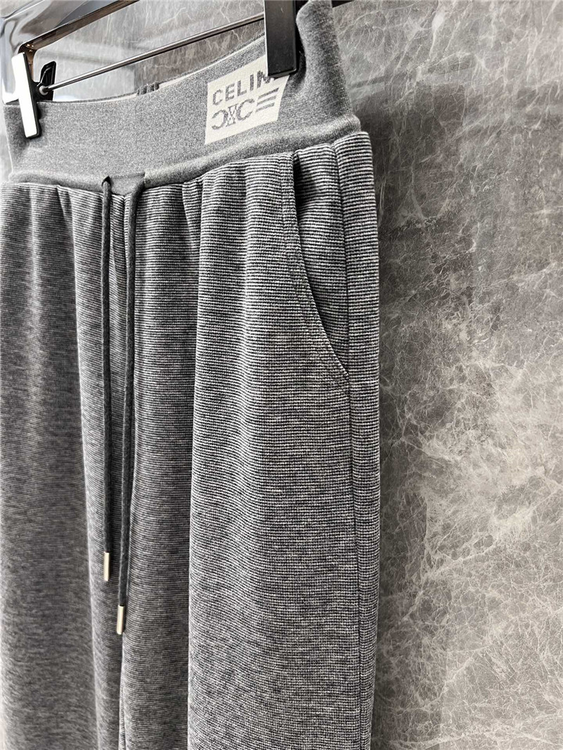 Ce1i*e casual straight trousers