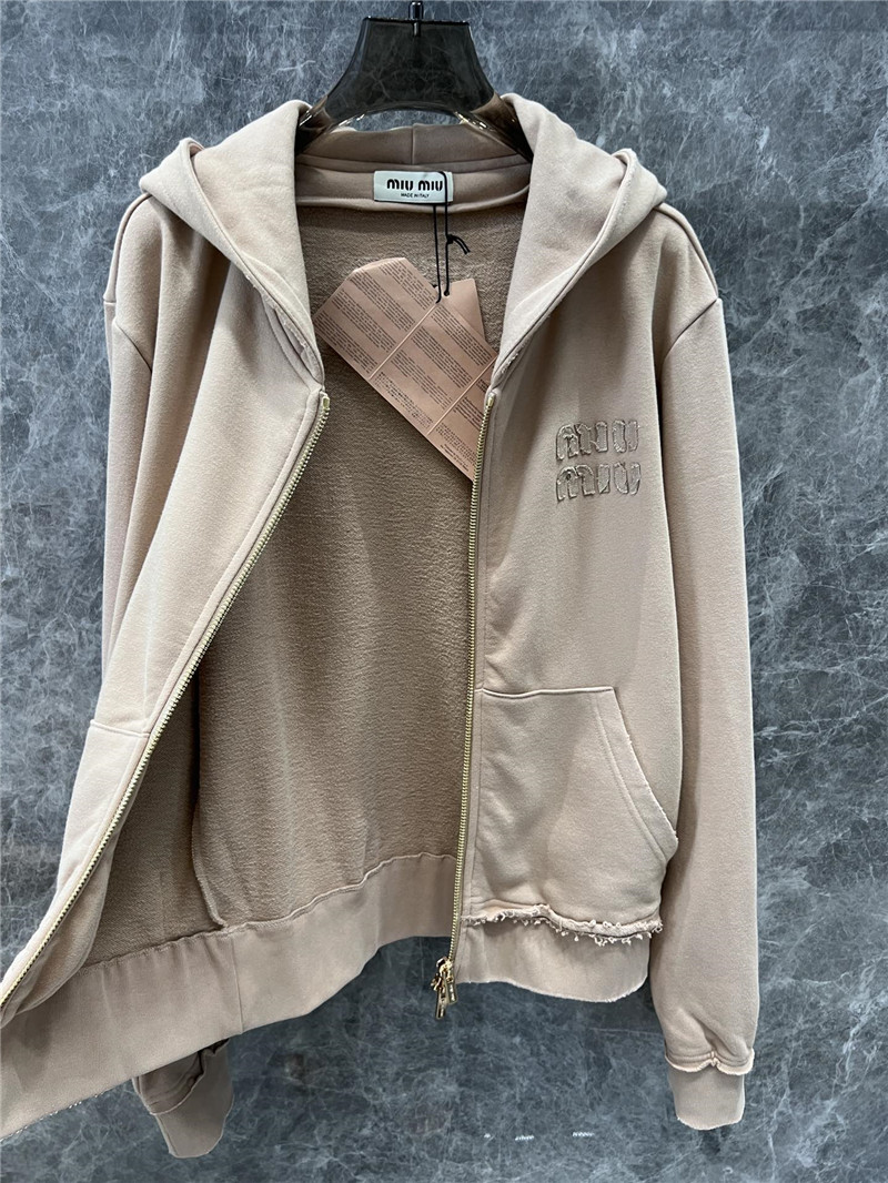 M1um1u zipper jacket