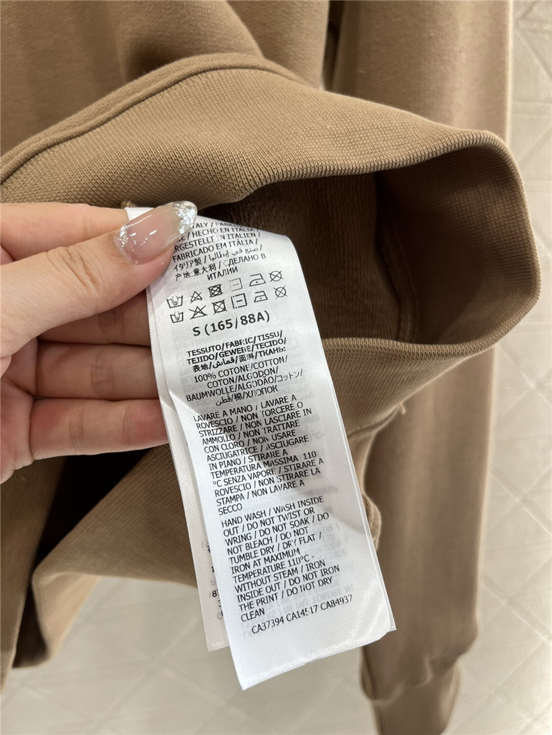 Gvc*1 cotton jersey sweatshirt camel