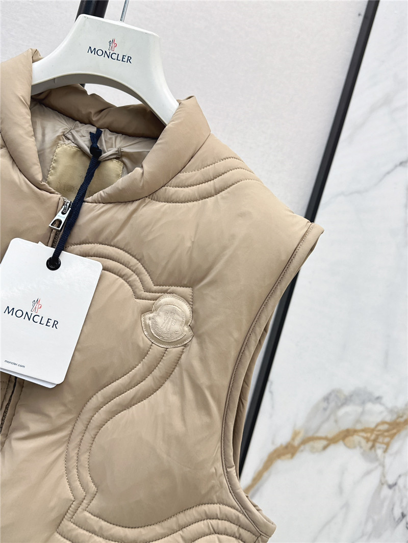 Moncler quilted down vest