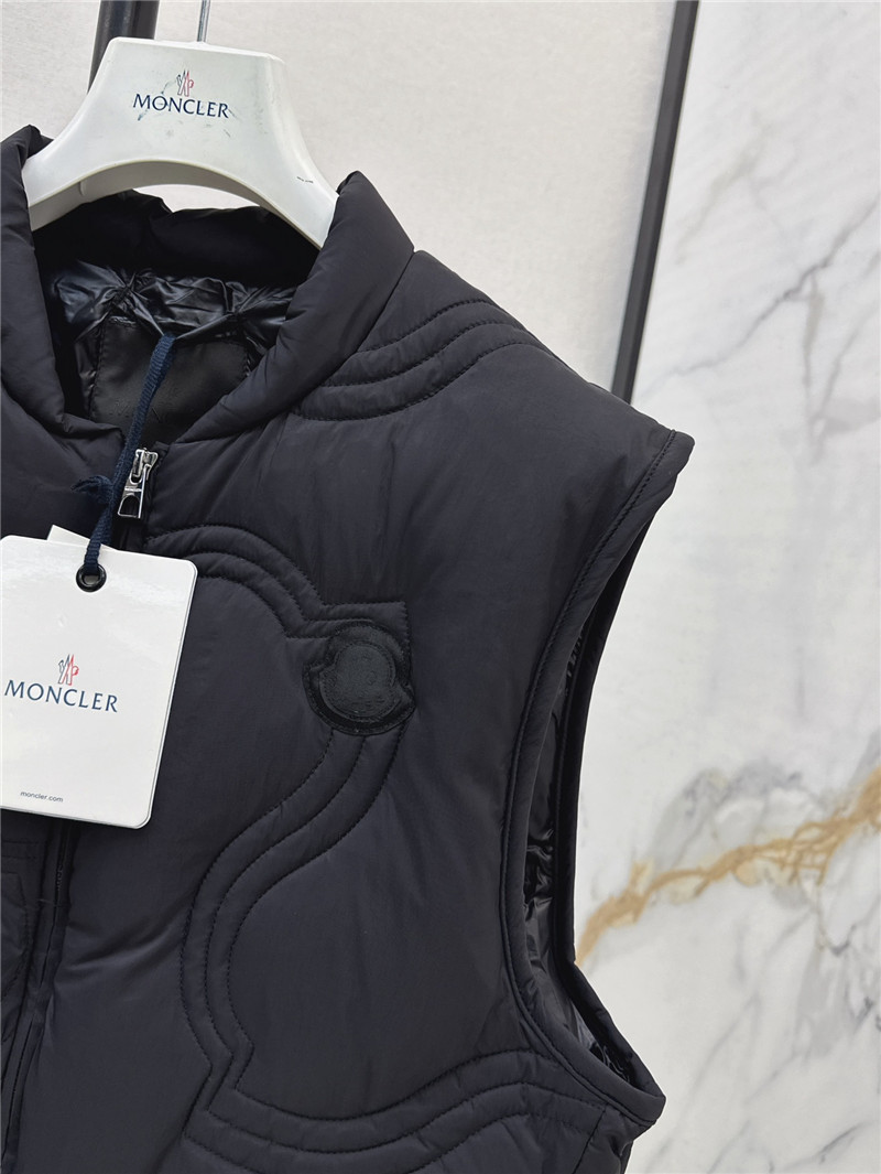 Moncler quilted down vest