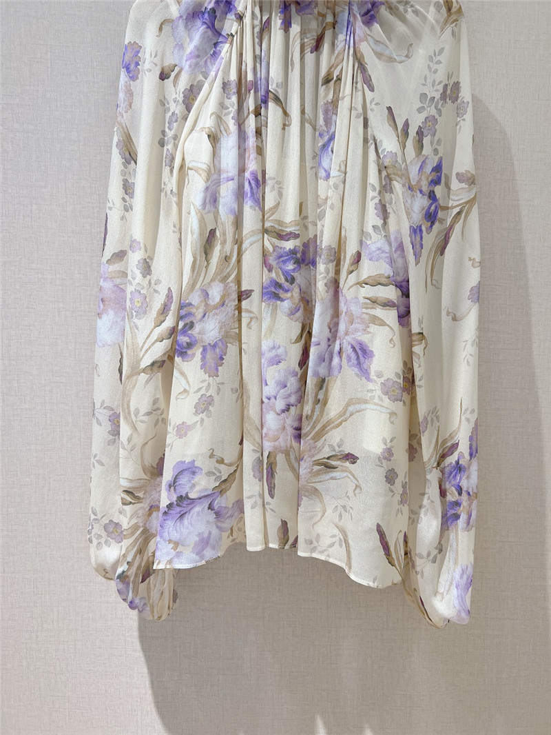 zimm classic balloon sleeve top