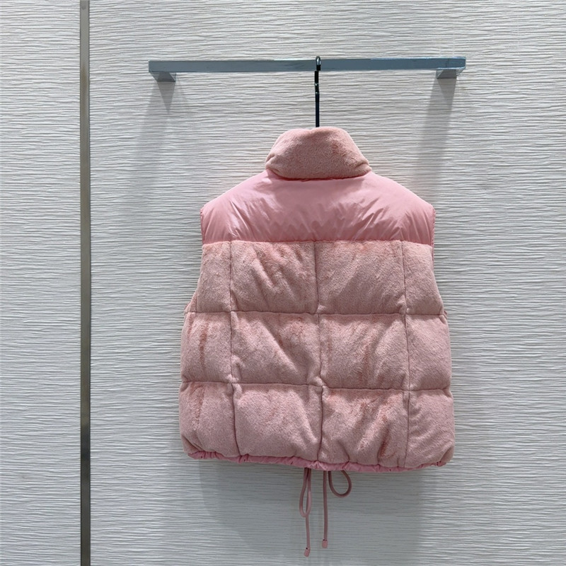 Moncler drawstring vest down jacket