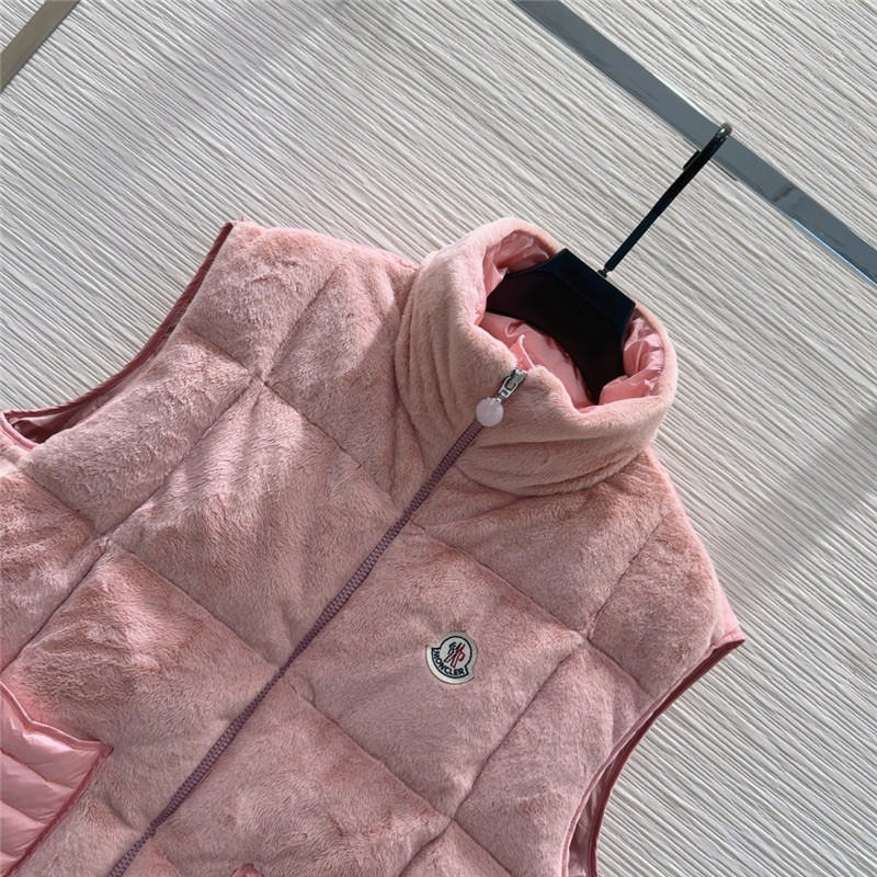 Moncler drawstring vest down jacket