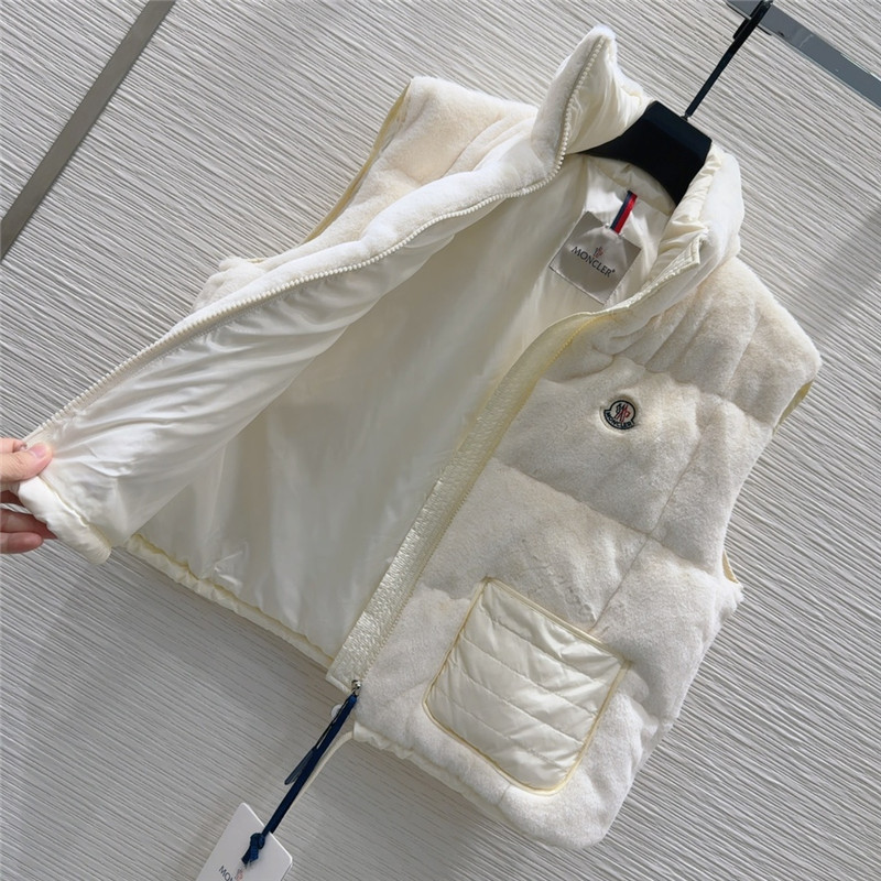 Moncler drawstring vest down jacket