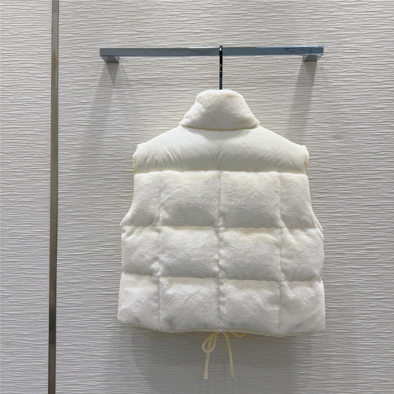 Moncler drawstring vest down jacket
