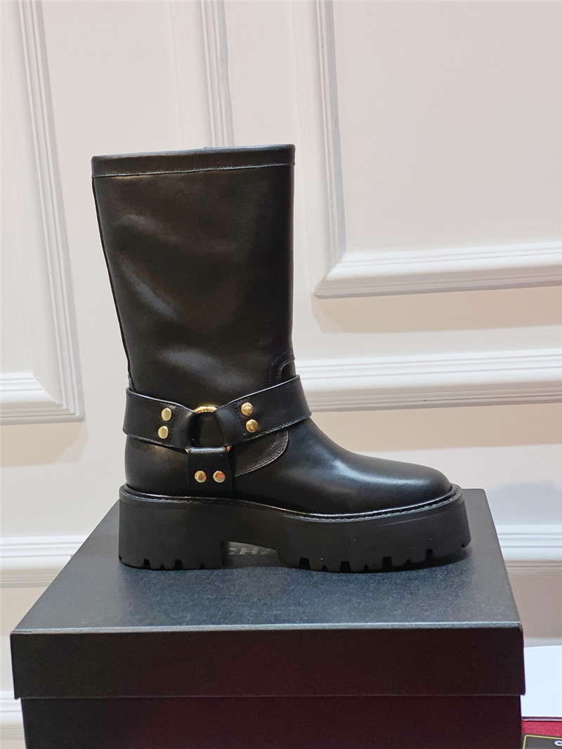 Ce1i*e bulky 45 mid biker boots