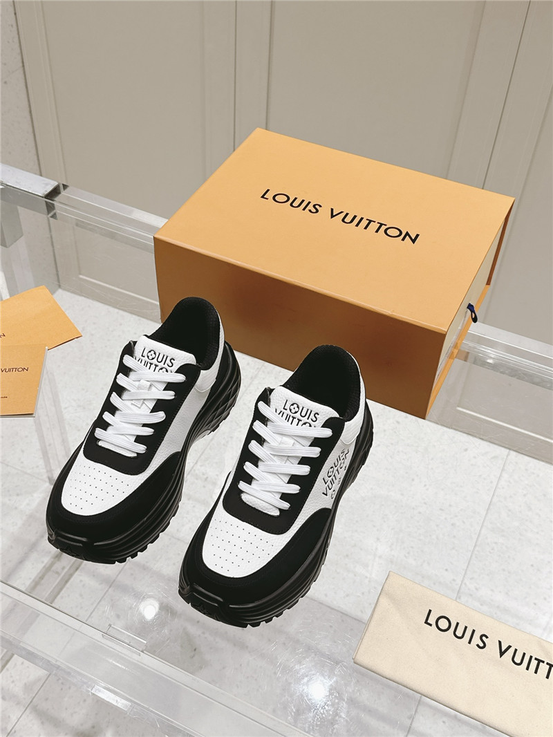 l0vis Vvtt0n lv run away sneaker black white