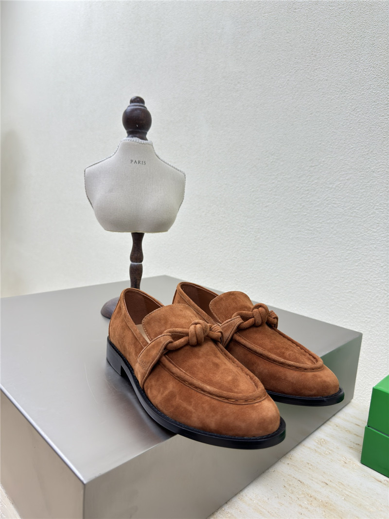 b0tt*ga Ven*ta astaire loafer in caramel suede