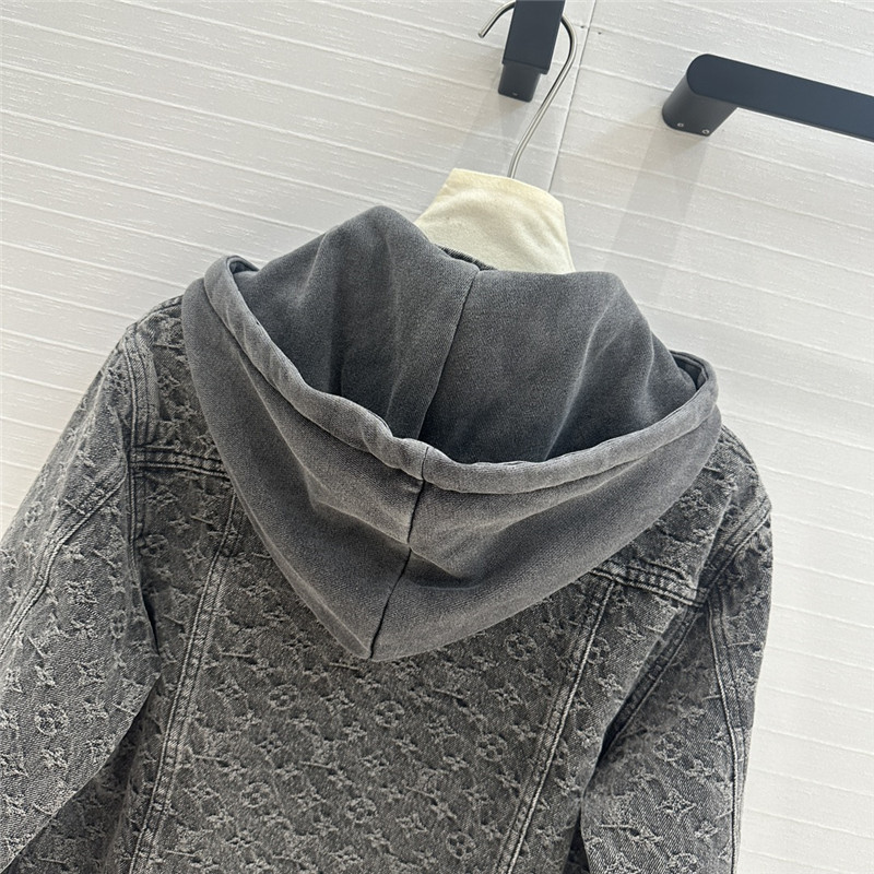 l0vis Vvtt0n lv jacquard denim jacket