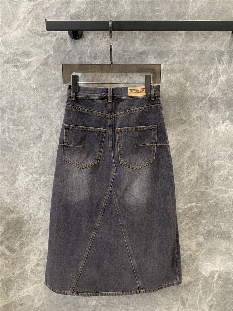 D10r denim skirt