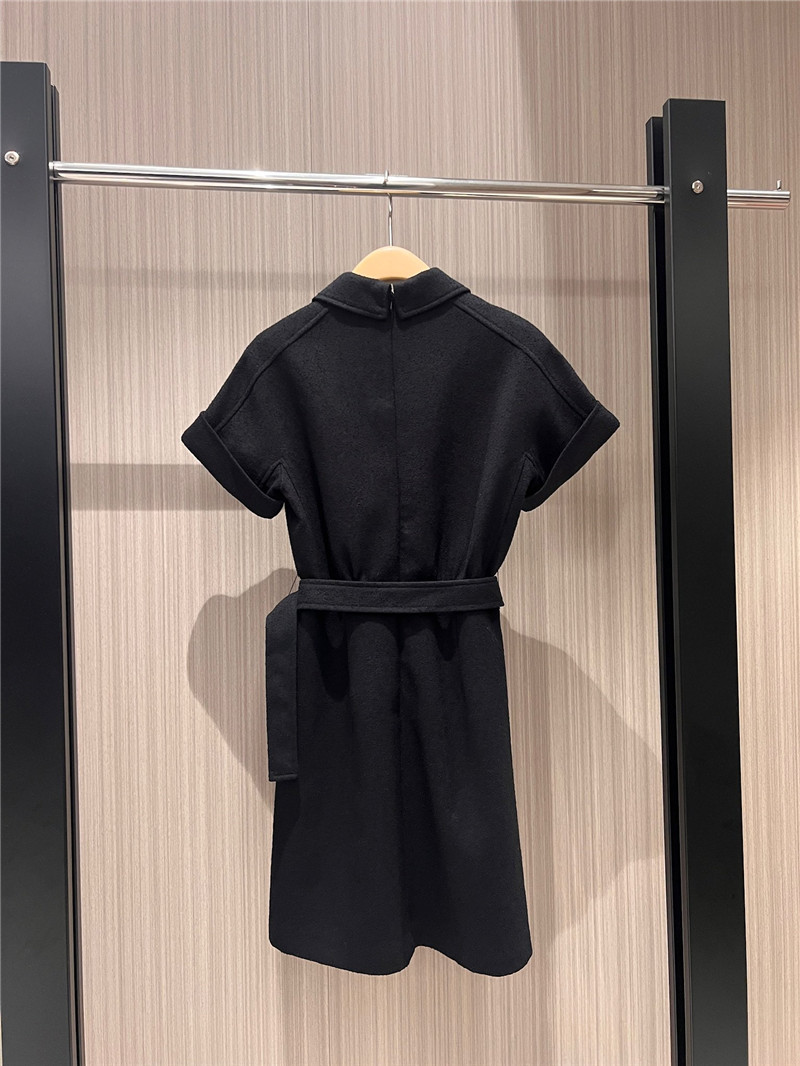 D10r rolled sleeve dress