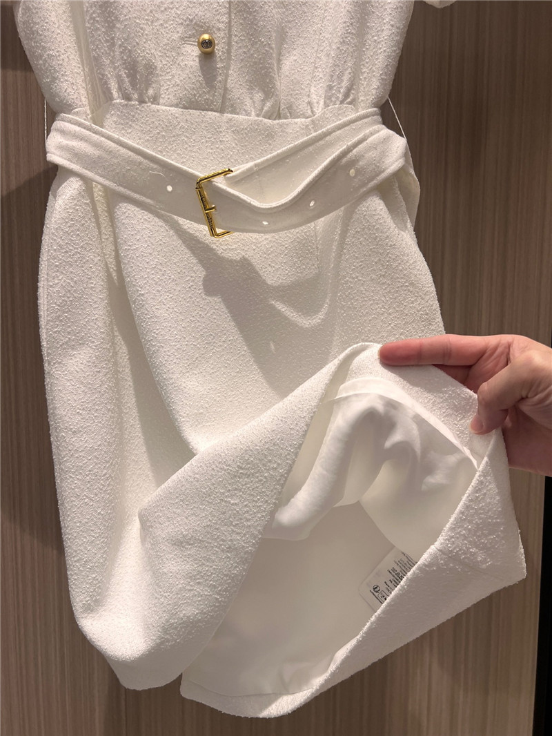 D10r rolled sleeve dress