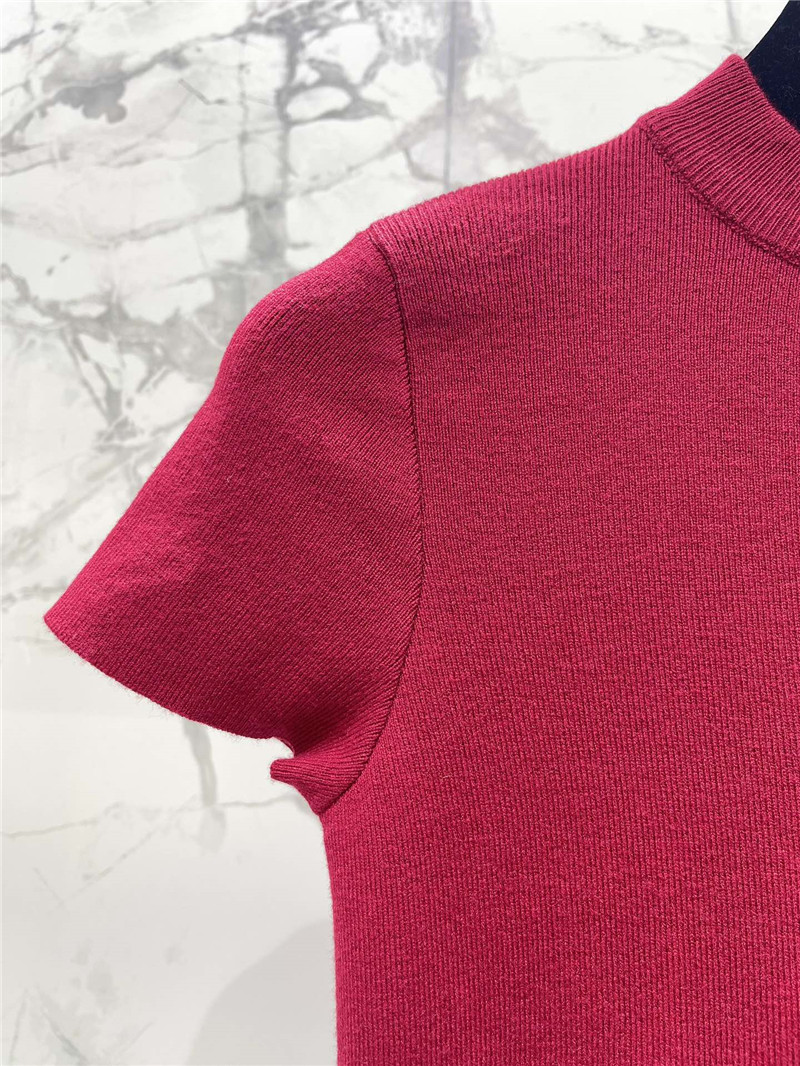 Ch**el knitted short sleeve