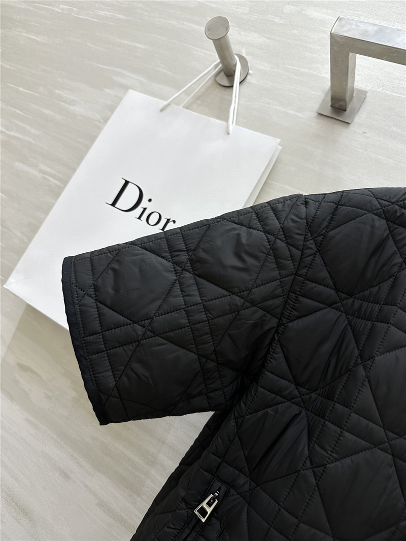 D10r quilted short sleeve jacket