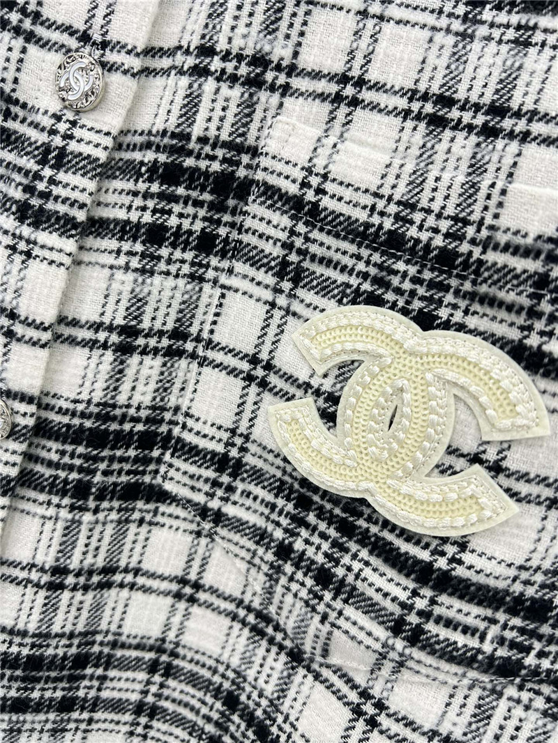 Ch**el classic plaid shirt