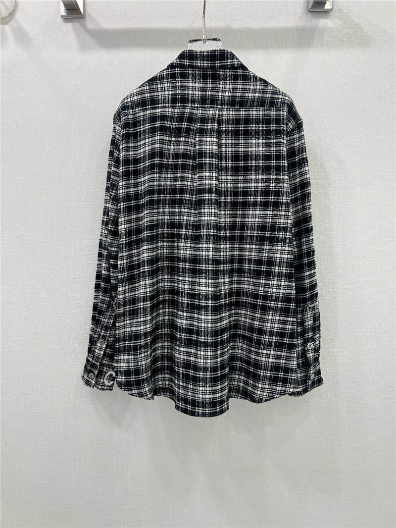 Ch**el classic plaid shirt