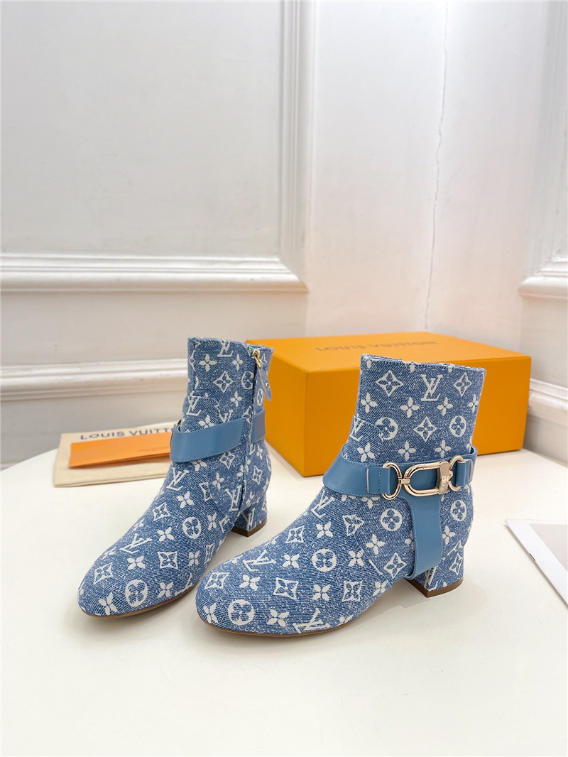 l0vis Vvtt0n denim westside ankle boots