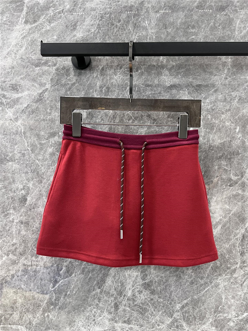 M1um1u sweatshirt + short skirt set