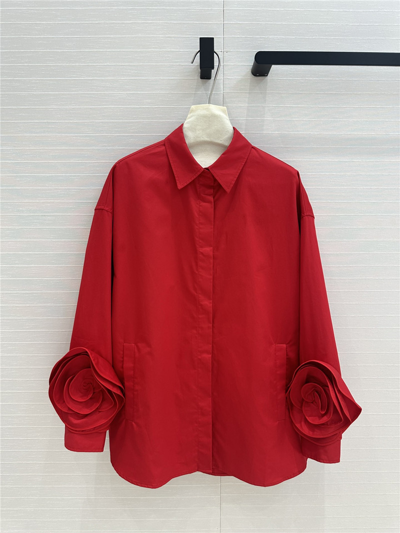 Va1e*ntin0 rose casual shirt