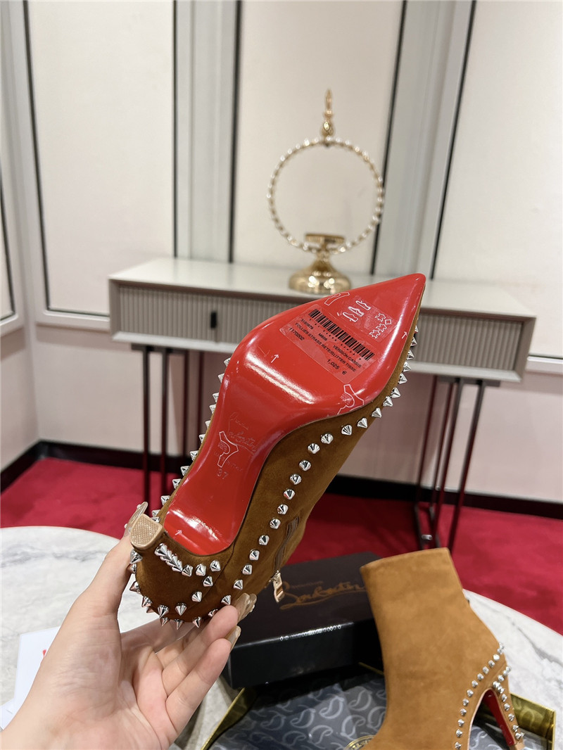 Chr1st1an louboutin black so kate ankle boots