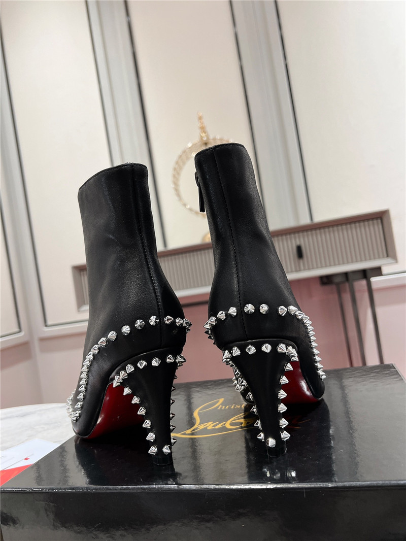 Chr1st1an louboutin vidura 85 leather bootie