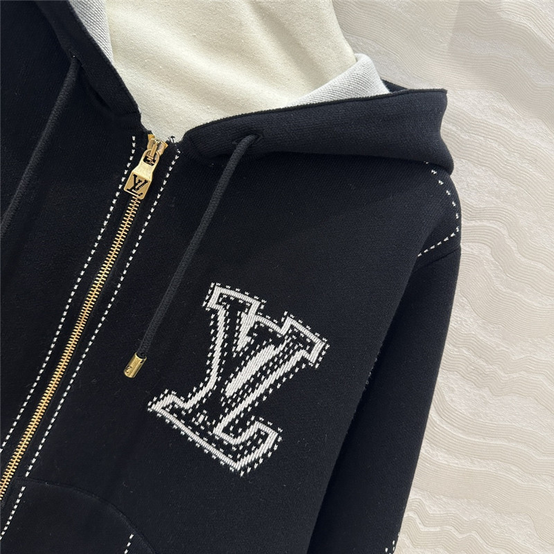l0vis Vvtt0n lv hooded cardigan jacket