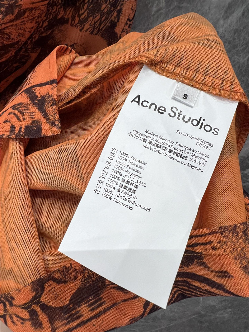 acne studios mini dress