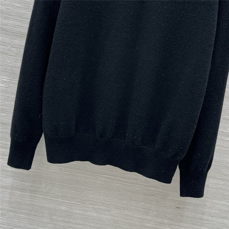 L0r0 P1ana classic polo sweater navy