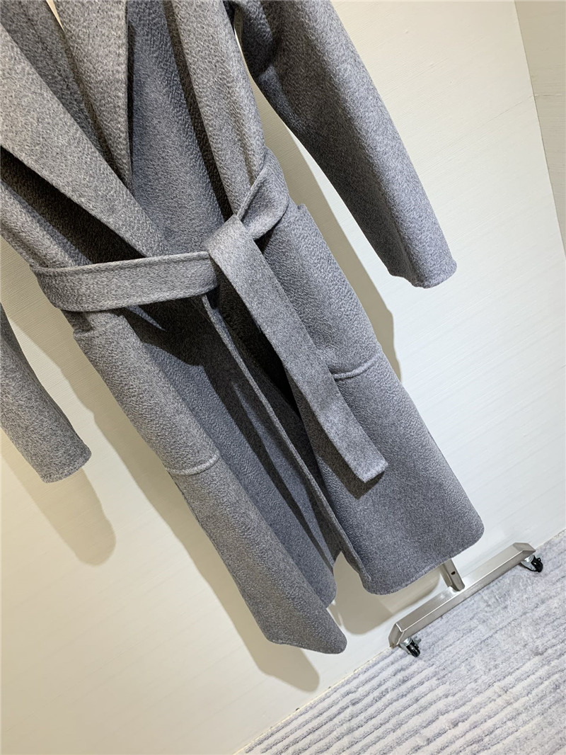 Vanitoo Water Ripple Cashmere Coat