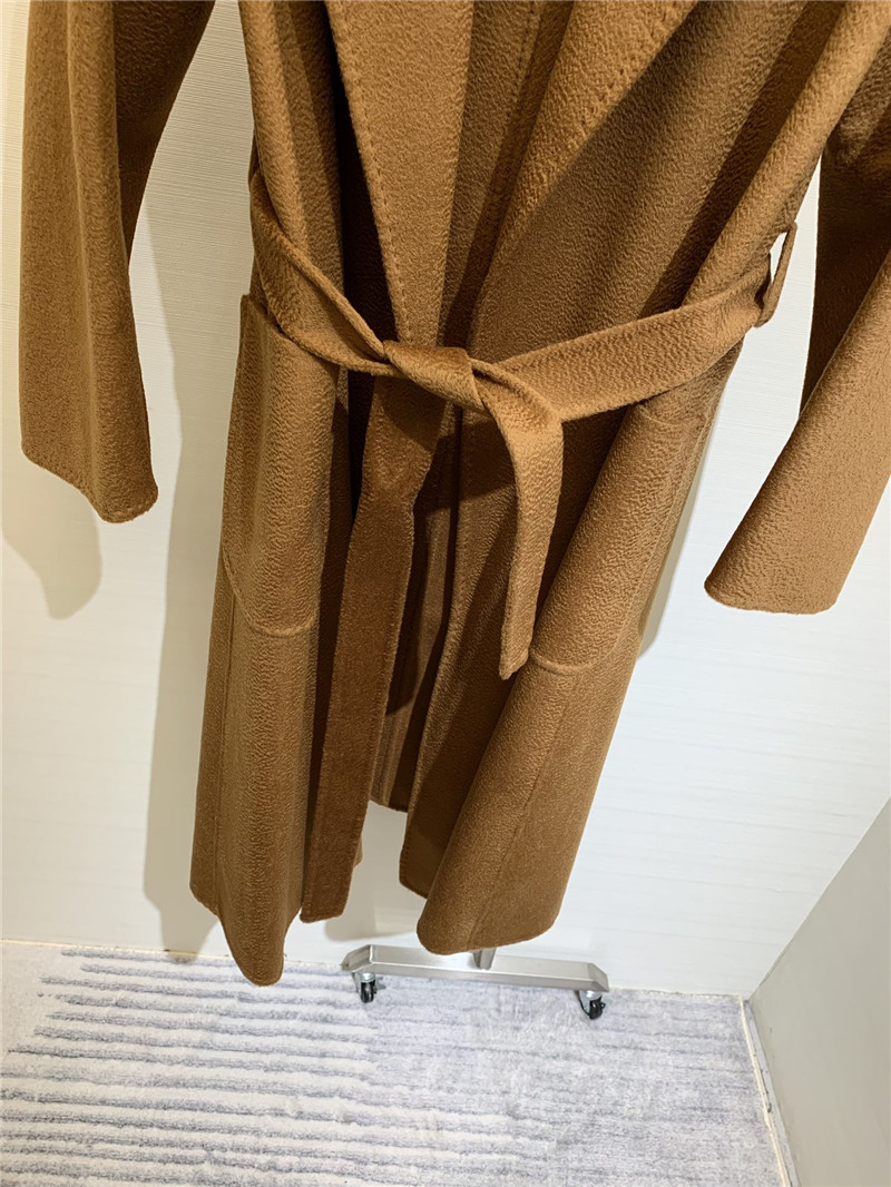 Vanitoo Water Ripple Cashmere Coat