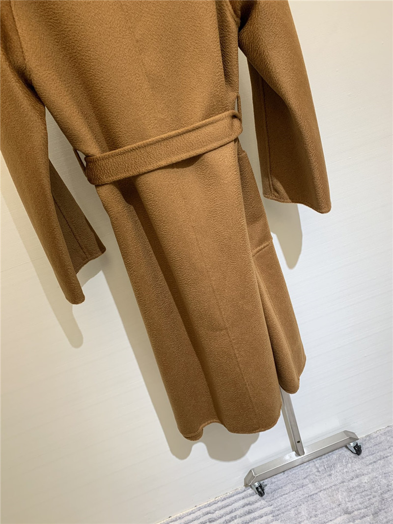 Vanitoo Water Ripple Cashmere Coat