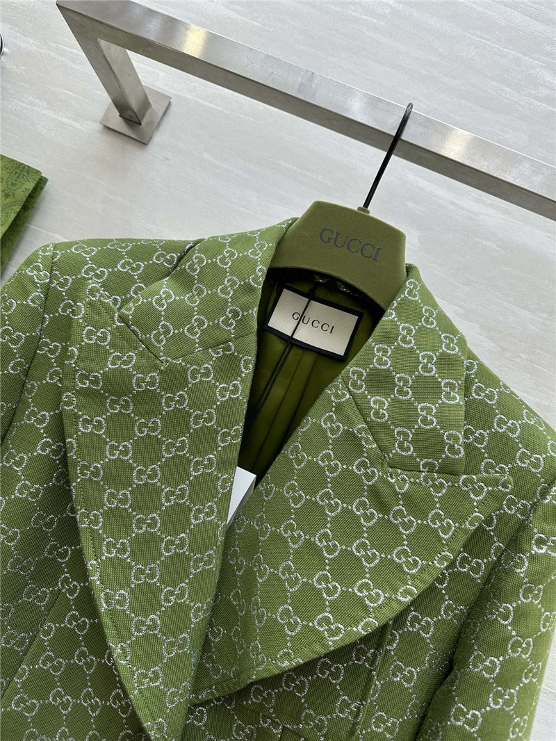 Gvc*1 jacquard suit jacket