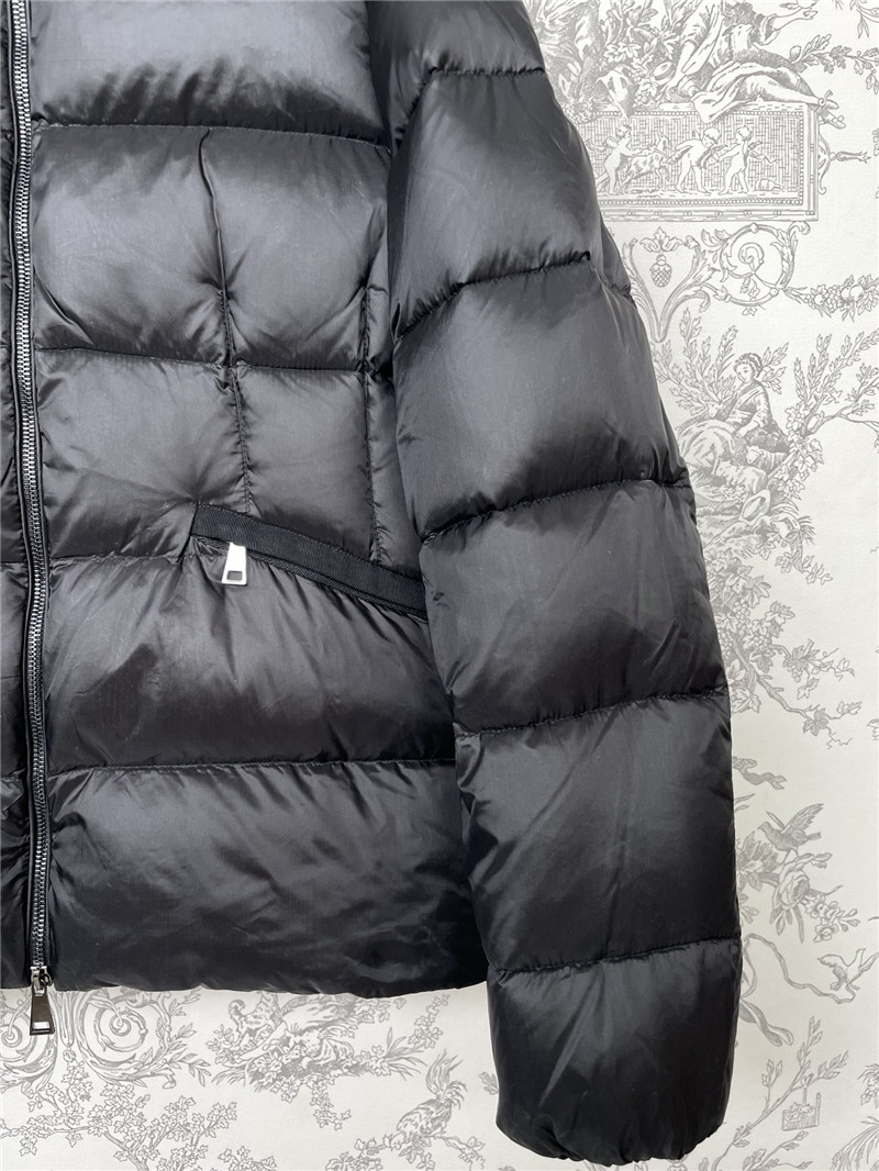 Moncler fur collar down jacket