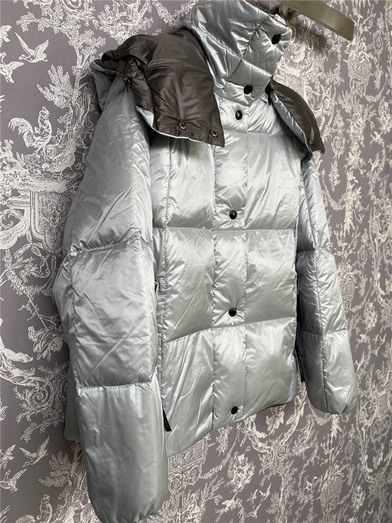 Moncler color block down jacket