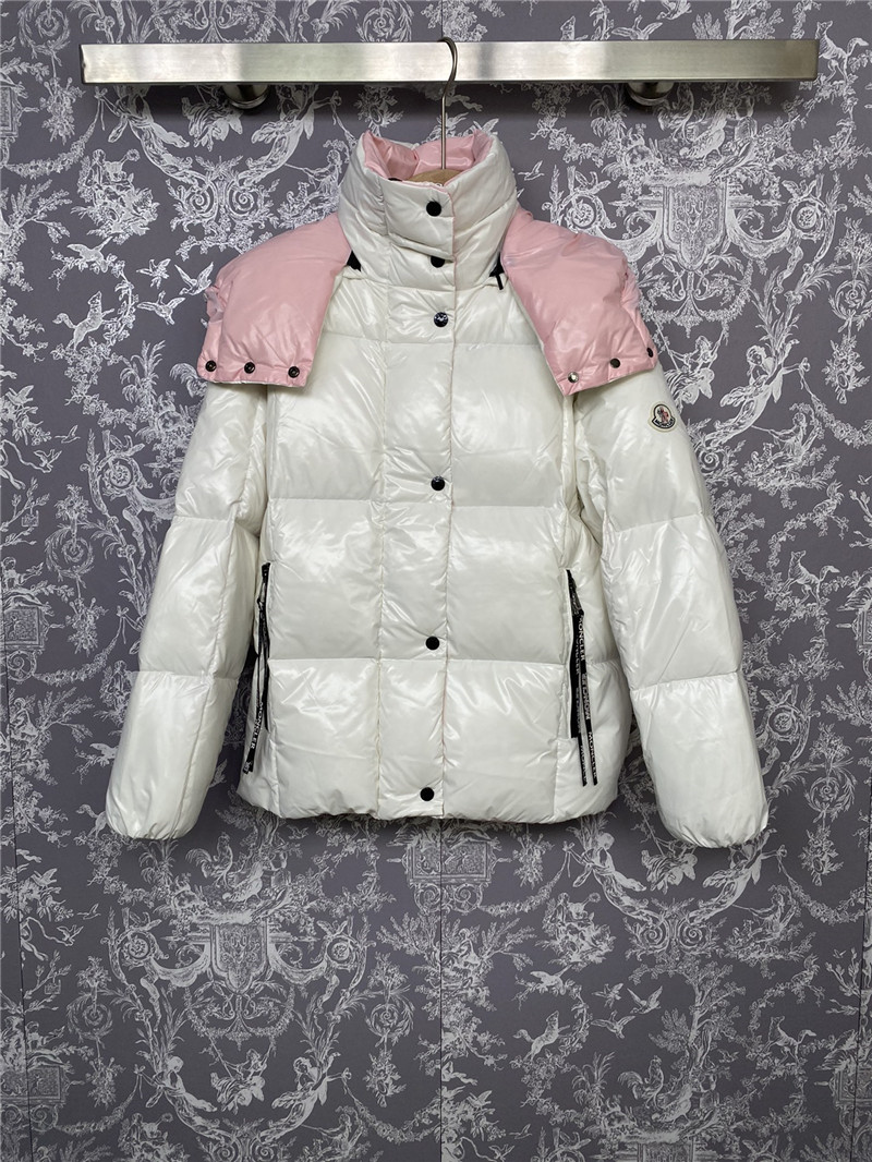 Moncler color block down jacket