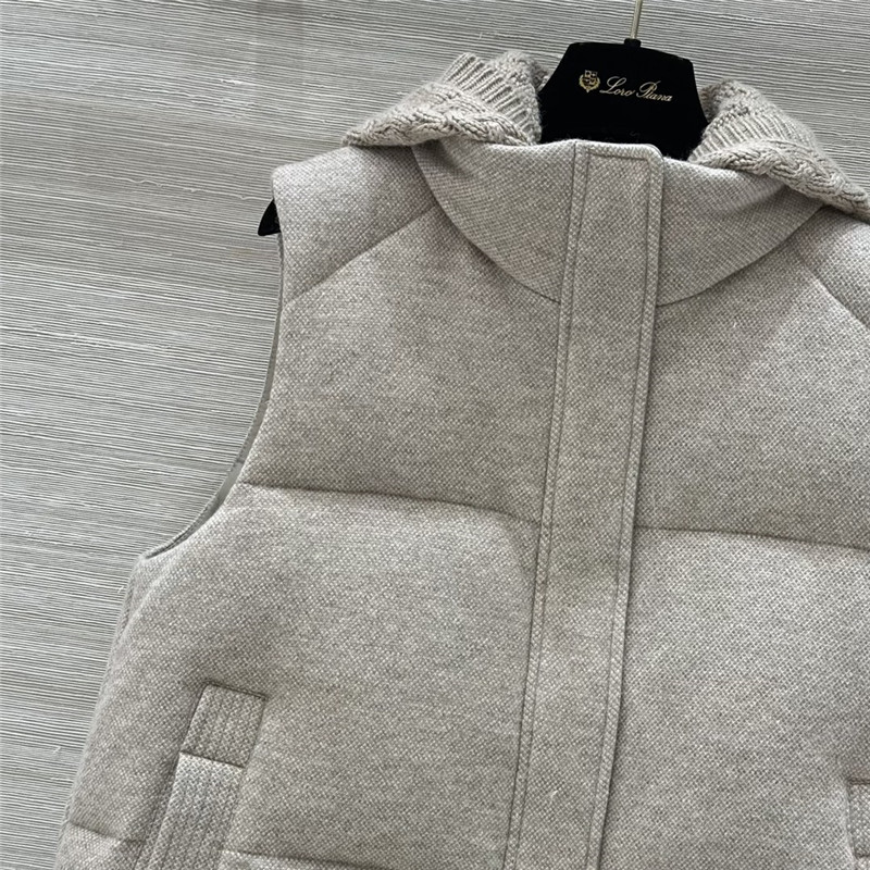 L0r0 P1ana cashmere down vest