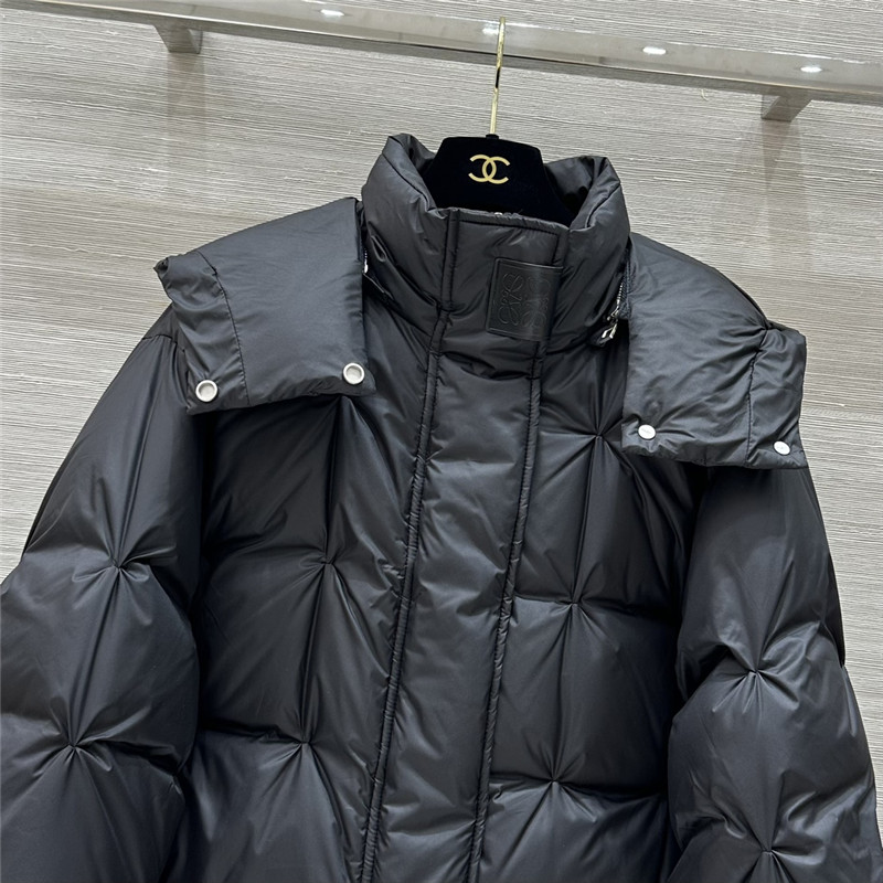 L0ew* quilted short down
